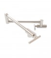 LS-K470101BN Pot Filler Folding Kitchen Faucet Brushed Nickle