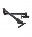 LS-K470101MB Pot Filler Folding Kitchen Faucet Matte Black