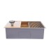LS-H3219S Gold Single Bowl Workstation Kitchen Sink