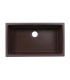 LS-GC78 Undermount Single Bowl Granite Composite Sink Coffee