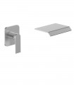 LS-BA61016 Wallmount Bathroom Faucet in Brushed Nickel