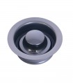 Disposal Strainer – Matte Black Disposal Flange & Stopper
