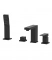 LS-SA14015 Bathroom Deck Mount Faucet in Matte Black