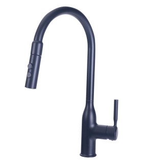LS-K401002 Pull Down Kitchen Faucet in Matte Black