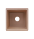 LS-GC26 Undermount Single Bowl Granite Composite Sink Bisque