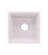 LS-GC26 Undermount Single Bowl Granite Composite Sink White