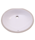LS-C1ADA Undermount Oval Ceramic ADA Sink White