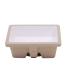 LS-C15 Undermount Rectangular Ceramic Sink White