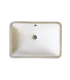 LS-C6ADA Undermount Rectangular Ceramic ADA Sink White