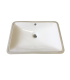 LS-C6ADA Undermount Rectangular Ceramic ADA Sink White