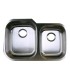 LS-68 Undermount Double Bowl 60/40 Stainless Steel Sink
