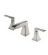 LS-305801 Widespread Bathroom Faucet with Pop-up Drain in Brushed Nickel