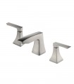 LS-305801 Widespread Bathroom Faucet with Pop-up Drain in Brushed Nickel