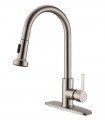 LS-422002 Pull Down Kitchen Faucet in Brushed Nickel