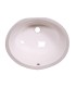 LS-C2 Undermount Oval Ceramic Sink Bisque