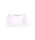 LS-C18-4 Drop-in Ceramic Sink White