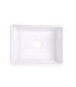 LS-FC6 Single Bowl Farmhouse Porcelain Sink White