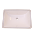 LS-C7M Undermount Rectangular Ceramic Sink Bisque