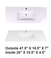 LS-E120 Vanity Top Sink