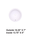 LS-C5 Drop-in Ceramic Sink White