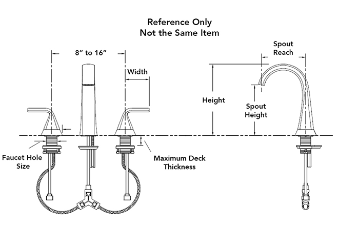 matching cross style bathroom sink faucet and bathtub